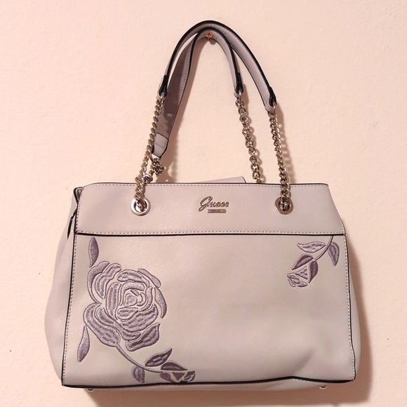 Guess Handbags - Guess Los Angeles Hadlee Grey Women's handbag.